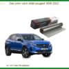 Dán Phim Cách Nhiệt Peugeot 3008 2022 - Trung Tâm Lắp Đặt Chính Hãng TPHCM
