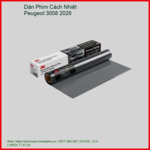 Dán Phim Cách Nhiệt Peugeot 3008 2026 Cao Cấp Chính Hãng Giá Tốt