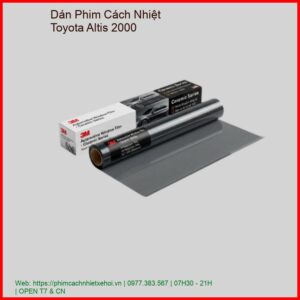 Dán Phim Cách Nhiệt Toyota Altis 2000 Uy Tín Chính Hãng TPHCM