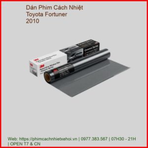 Dán Phim Cách Nhiệt Toyota Fortuner 2010 Chính Hãng Uy Tín