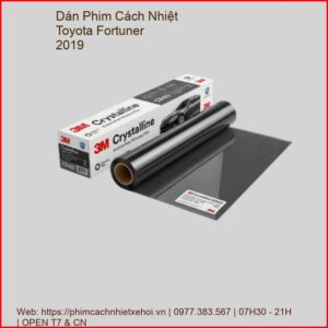 Dán Phim Cách Nhiệt Toyota Fortuner 2019 Chuyên Nghiệp Lắp Đặt Tận Nơi