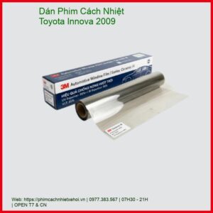 Dán Phim Cách Nhiệt Toyota Innova 2009 Uy Tín Chính Hãng Tại TPHCM