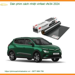 Dán Phim Cách Nhiệt VinFast VF e34 2024 - Địa Chỉ Lắp Đặt Chính Hãng TPHCM