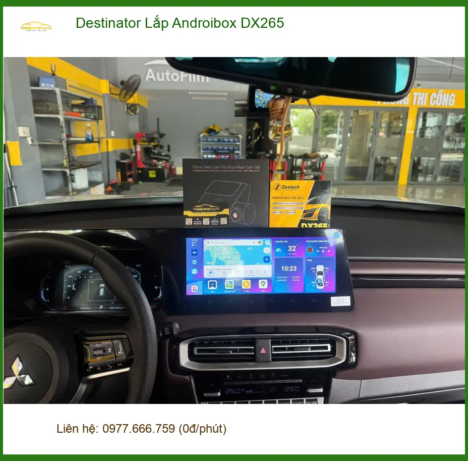 Bác Thanh lắp Androibox DX265 Destinator cho Honda CRV Quận 9 giải trí tiện lợi ảnh thực tế 4