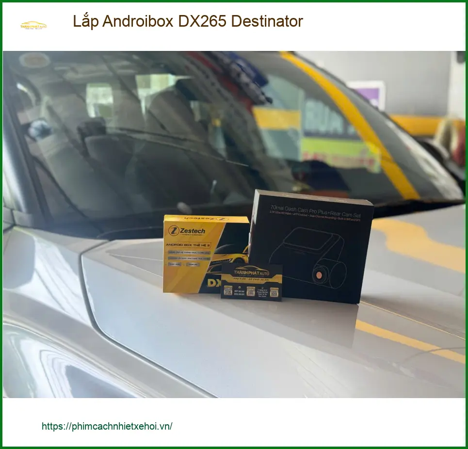 Chị Lan Anh lắp Androibox DX265 Destinator cho Kia K3 ở Quận 12