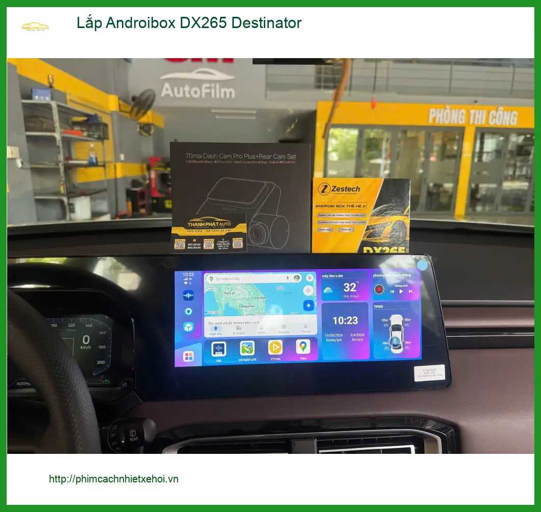 Chị Lan Anh lắp Androibox DX265 Destinator cho Kia K3 ở Quận 12 ảnh thực tế 3