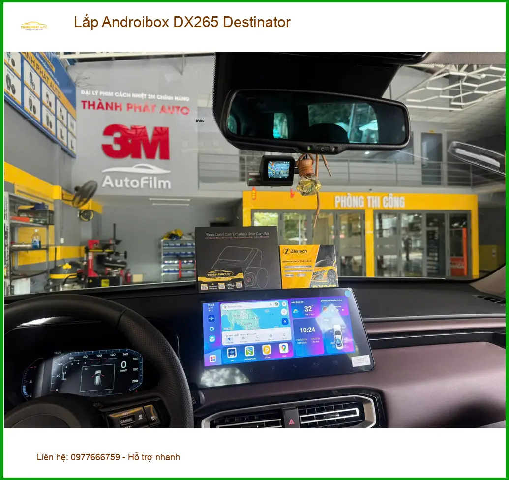 Chị Lan Anh lắp Androibox DX265 Destinator cho Kia K3 ở Quận 12 ảnh thực tế 4