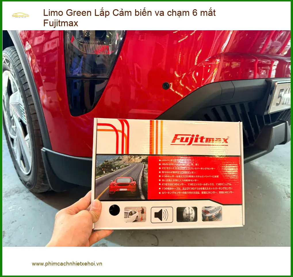 Bác Cường lắp Limo Green Cảm biến va chạm 6 mắt Fujitmax cho Hyundai Creta tại Quận Tân Phú, tránh va quẹt. ảnh thực tế 2