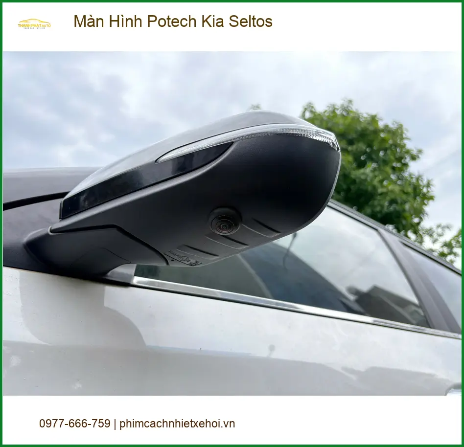 Chị Lan Anh nâng cấp màn hình Potech Kia Seltos ở Thủ Đức ảnh thực tế 2