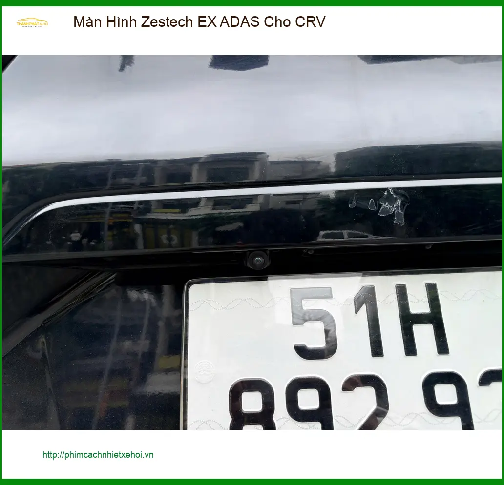 Anh Minh Khang nâng cấp Màn Hình Zestech EX ADAS cho CRV tại Quận 12.