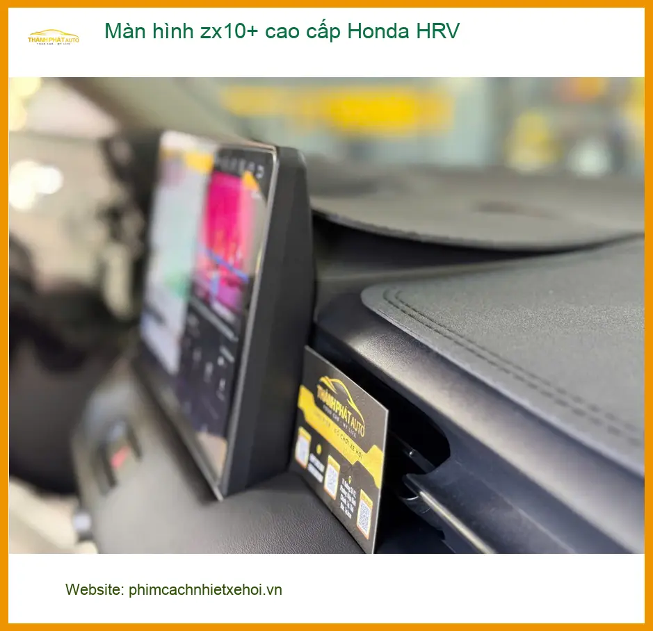 Anh Khang nâng cấp màn hình ZX10+ cao cấp cho Honda HRV ở Nhà Bè ảnh thực tế 3