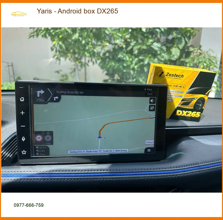 Anh Minh lắp Android Box DX265 cho Yaris tại Quận 2 để nâng tầm giải trí trên xe ảnh thực tế 3