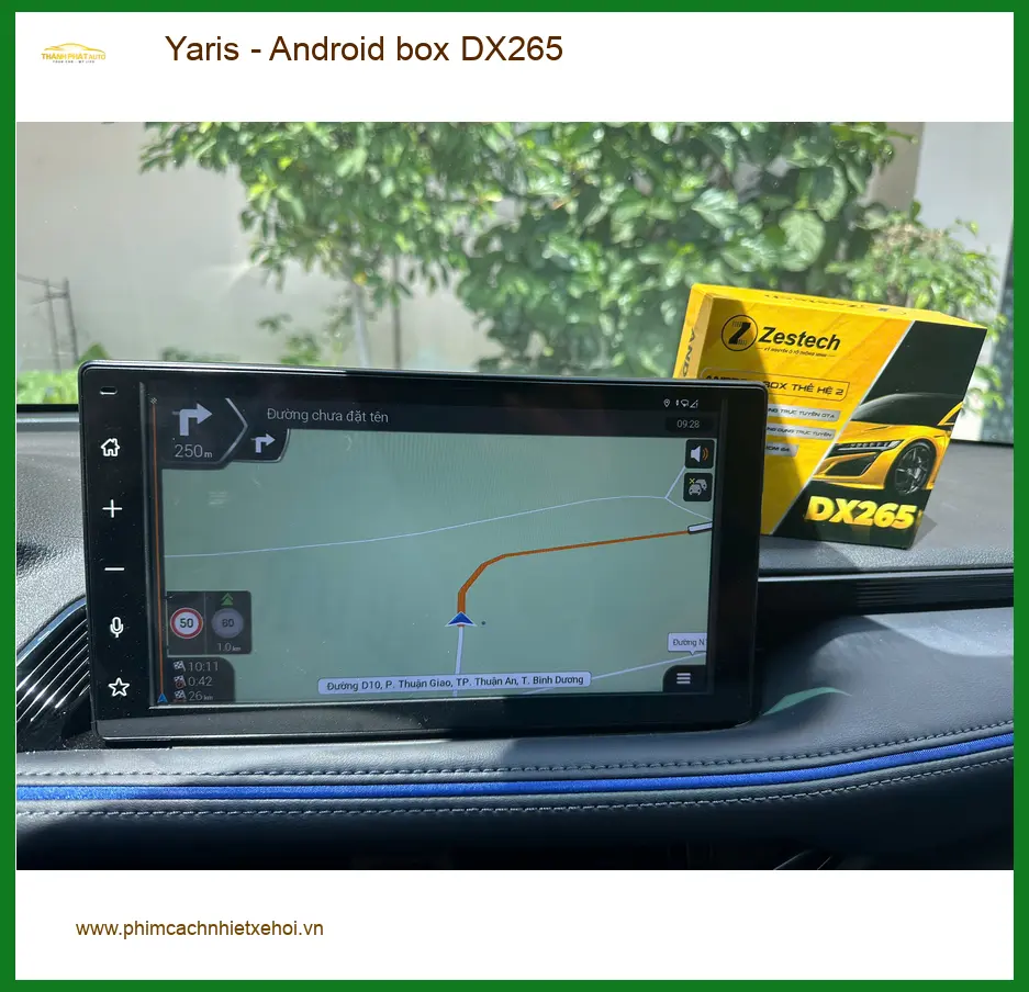Chú Phi nâng cấp Android box DX265 cho Toyota Yaris tại Quận 3 để xem YouTube tiện lợi ảnh thực tế 4