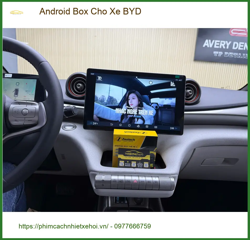 Anh Dương lắp Android Box cho BYD Quận 9 để giải trí và làm việc tiện lợi ảnh thực tế 4