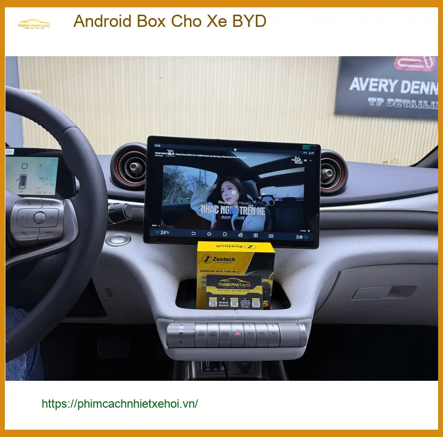 Anh Minh Lắp Android Box Cho Xe BYD Tại Hóc Môn Để Giải Trí Tiện Lợi Hơn