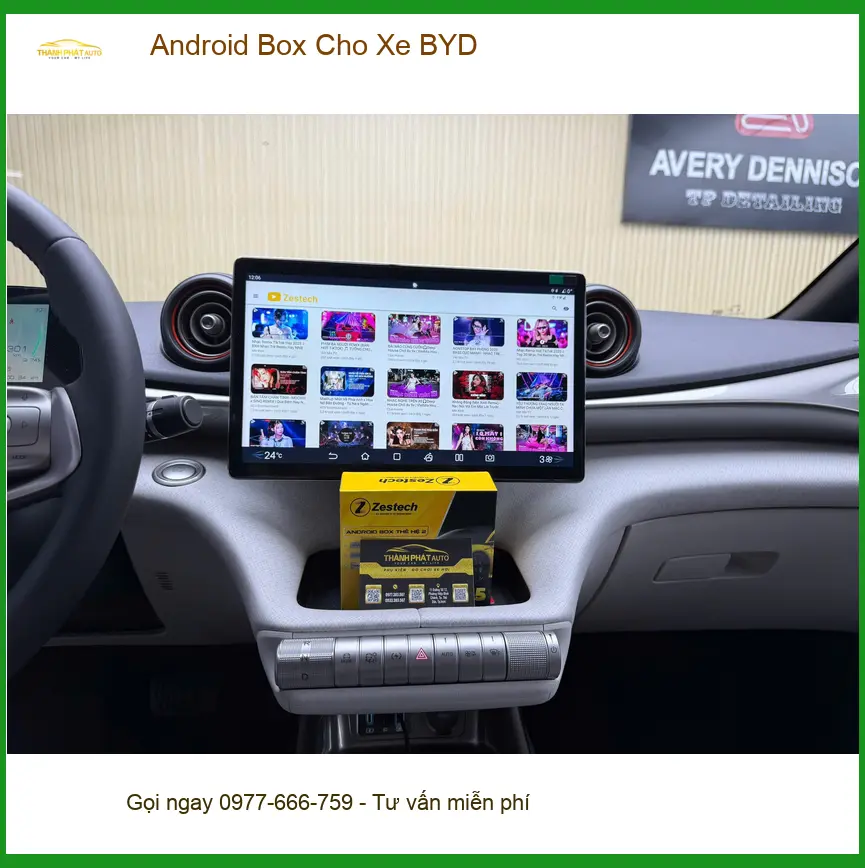 Anh Minh Lắp Android Box Cho Xe BYD Tại Hóc Môn Để Giải Trí Tiện Lợi Hơn ảnh thực tế 5