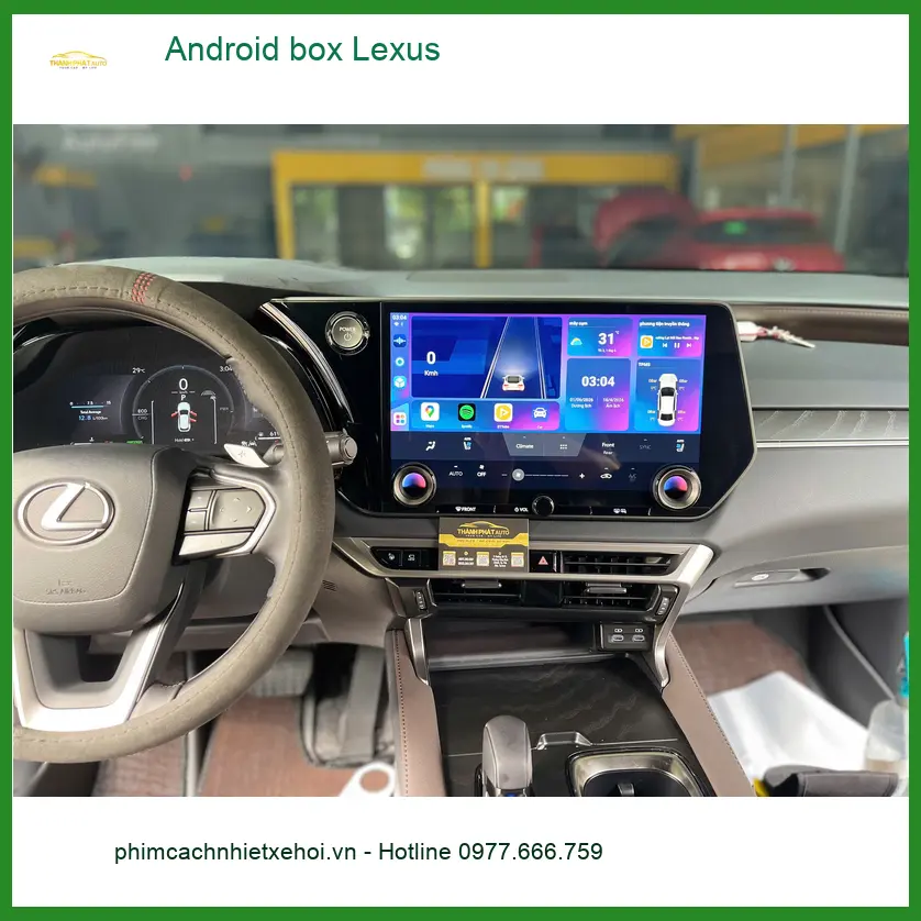 Anh Quang lắp Android Box cho Lexus tại Quận 3 để nâng cấp giải trí ảnh thực tế 3