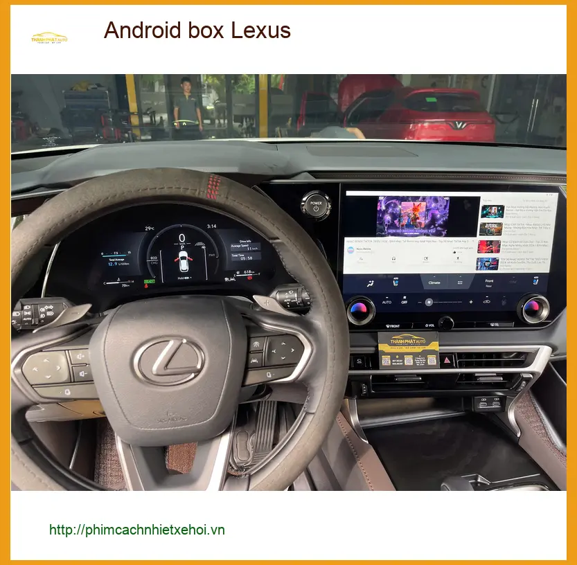 Anh Quang lắp Android Box cho Lexus tại Quận 3 để nâng cấp giải trí ảnh thực tế 4