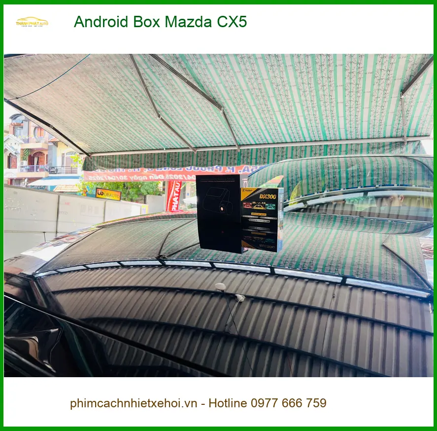 Chị Thảo lắp Android Box Mazda CX5 tại Hóc Môn để nâng cấp giải trí xe ảnh thực tế 2