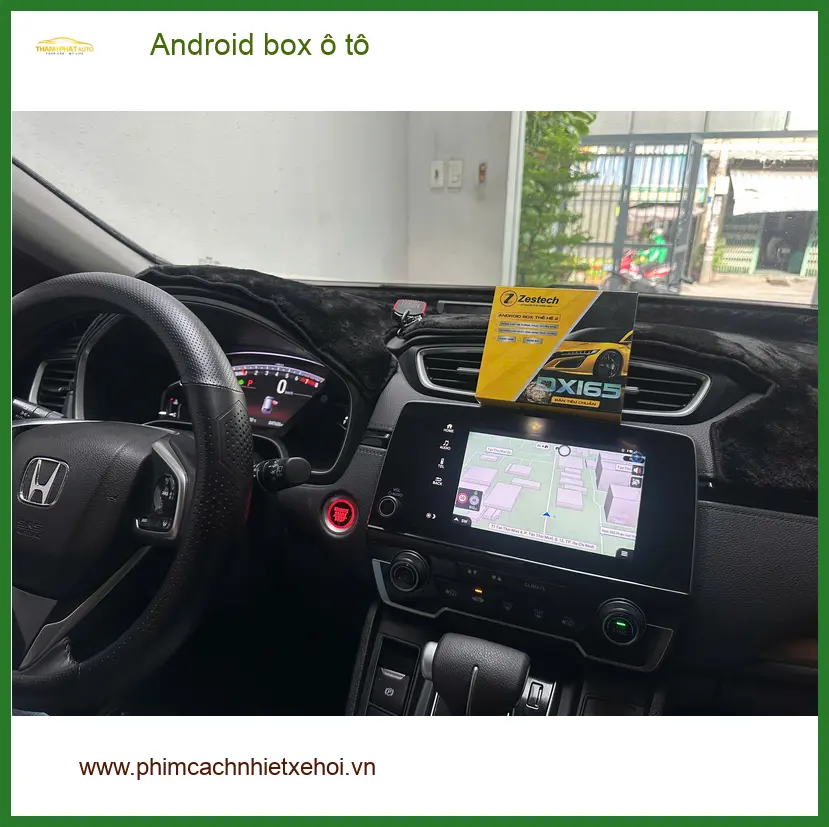 Cô Thảo lắp Android box ô tô cho Kia K3 ở Quận Thủ Đức cần giải trí khi chờ đón con ảnh thực tế 2