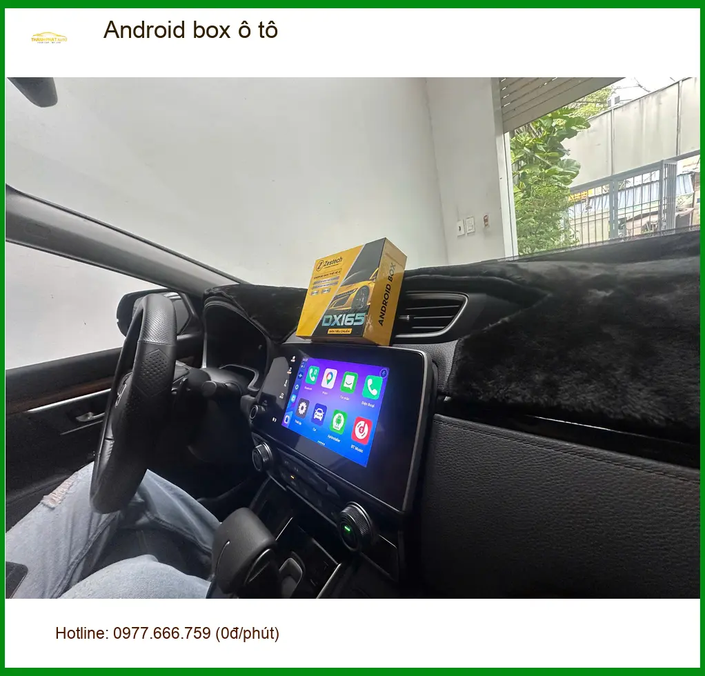 Chị Hà lắp Android box ô tô Toyota Vios tại Quận 2 để nâng cao trải nghiệm lái