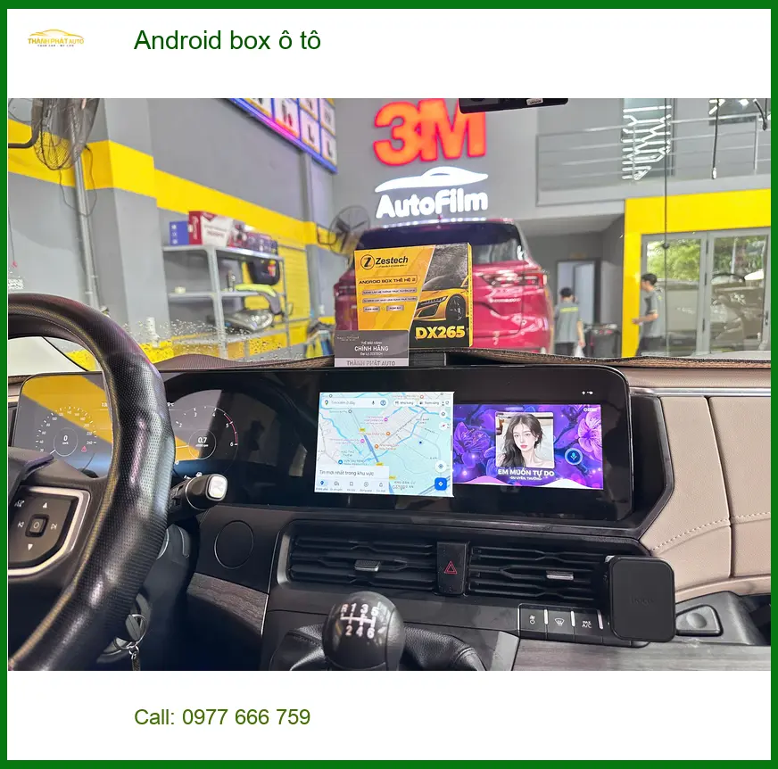 Anh Thắng lắp Android Box ô tô cho Kia Carnival tại Hóc Môn để giải quyết màn zin ít tính năng ảnh thực tế 3