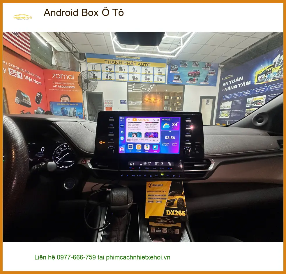 Anh Khải lắp Android Box Ô Tô cho Kia K3 tại Quận 8 để xem Youtube ảnh thực tế 5
