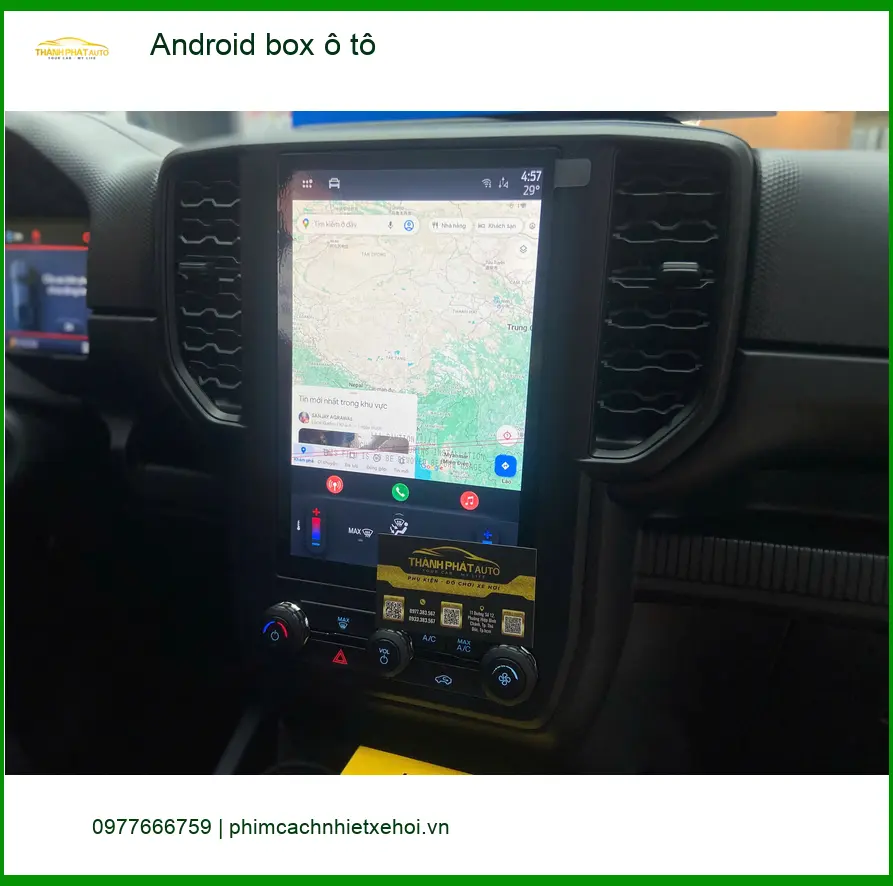 Chị Thảo lắp Android box ô tô cho Honda HR-V tại Quận Tân Bình