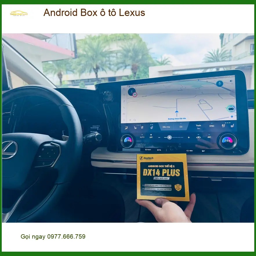 Anh Tú lắp Android Box ô tô Lexus GX460 tại Hóc Môn xem YouTube ảnh thực tế 3