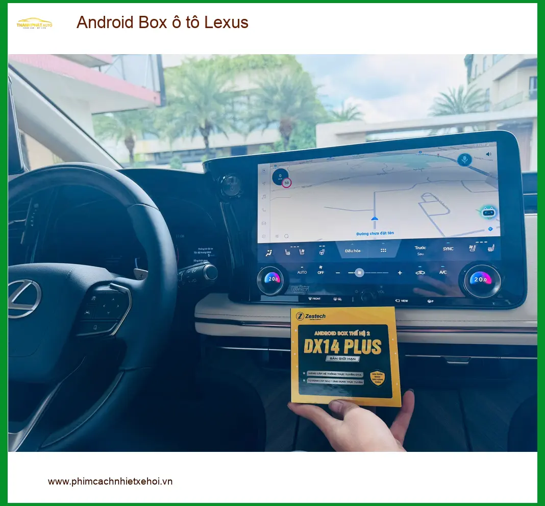 Anh Khang lắp Android Box Lexus RX350 ở Quận Bình Thạnh ảnh thực tế 4