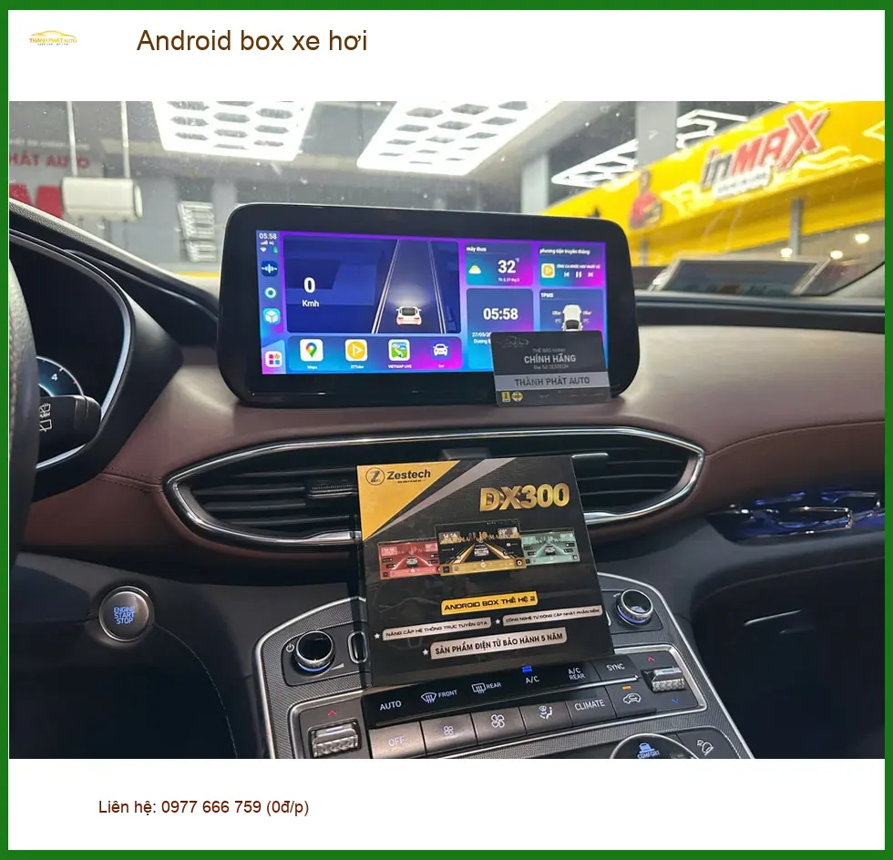 Chị Thanh lắp Android box xe hơi Hyundai Creta tại Thủ Đức