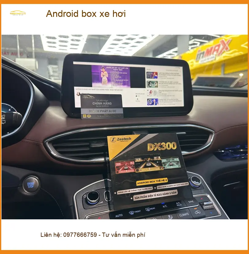 Chị Thanh lắp Android box xe hơi Hyundai Creta tại Thủ Đức ảnh thực tế 2
