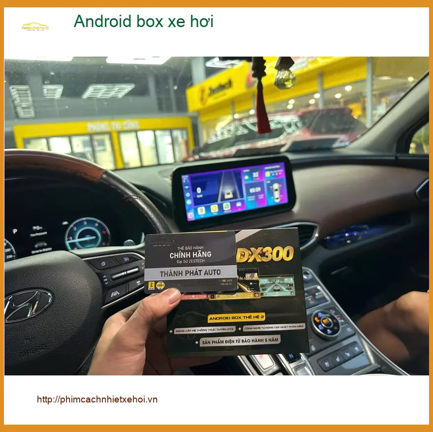 Chú Lợi lắp Android Box xe hơi cho Toyota Raize tại Củ Chi để có giải trí đa dạng trên xe ảnh thực tế 2