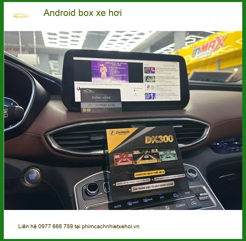 Chú Lợi lắp Android Box xe hơi cho Toyota Raize tại Củ Chi để có giải trí đa dạng trên xe ảnh thực tế 3