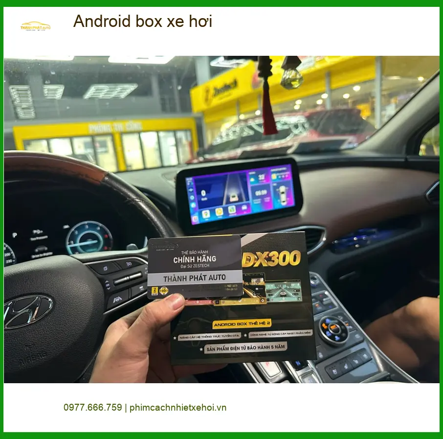 Anh Hùng lắp Android box xe hơi cho Honda CRV tại Quận Gò Vấp để xem YouTube và bản đồ. ảnh thực tế 2