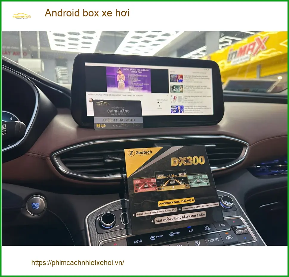 Anh Hùng lắp Android box xe hơi cho Honda CRV tại Quận Gò Vấp để xem YouTube và bản đồ. ảnh thực tế 4