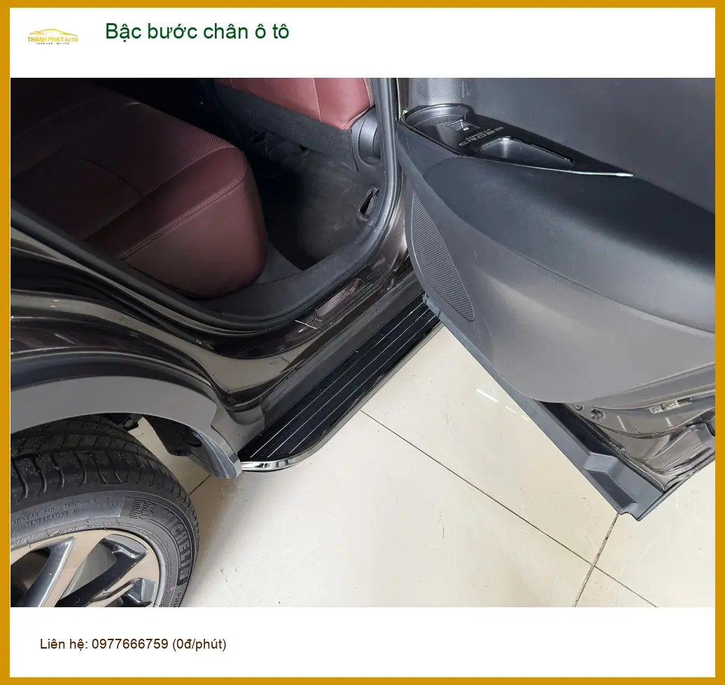 Anh Quân lắp bậc bước chân ô tô cho Kia Seltos tại Quận 2 để tiện lên xuống. ảnh thực tế 4