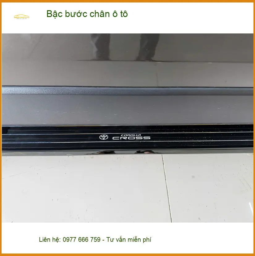 Chú Minh lắp bậc bước chân ô tô cho Kia Carnival tại Quận Bình Tân ảnh thực tế 4