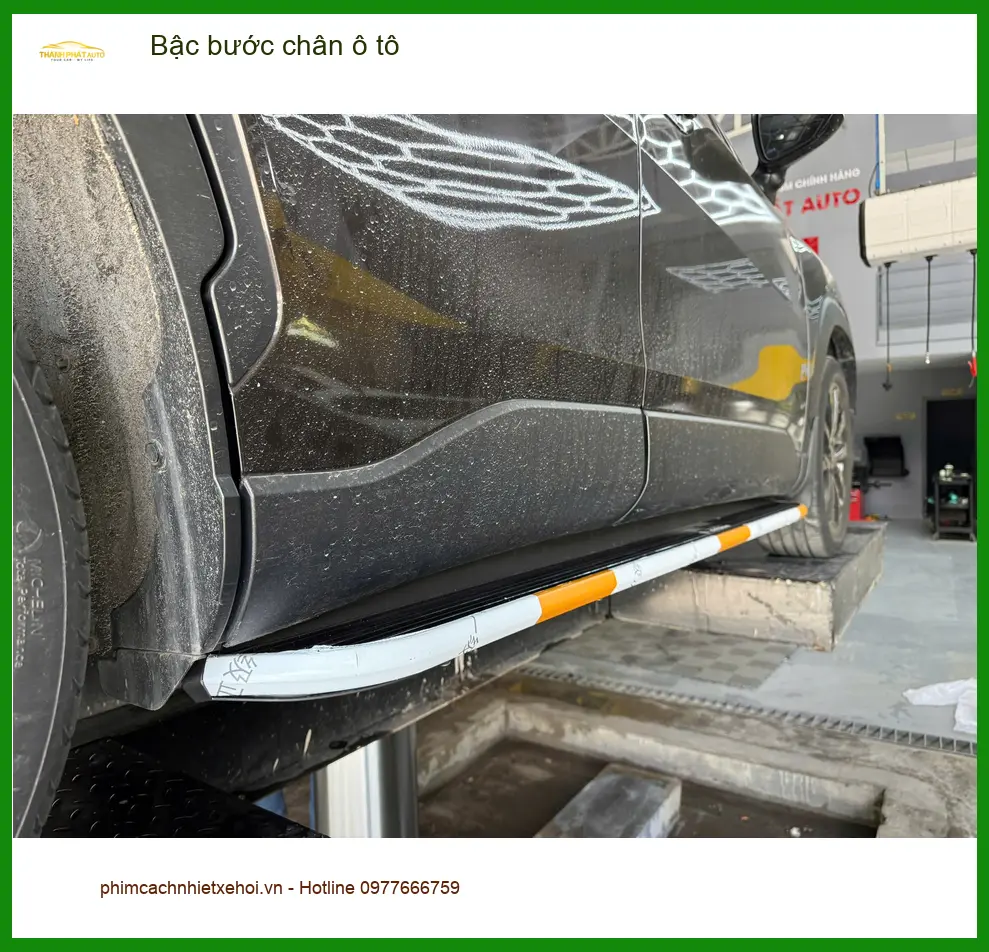 Anh Bình Minh lắp bậc bước chân ô tô Hyundai Creta tại Cần Giờ tiện đi lại ảnh thực tế 4