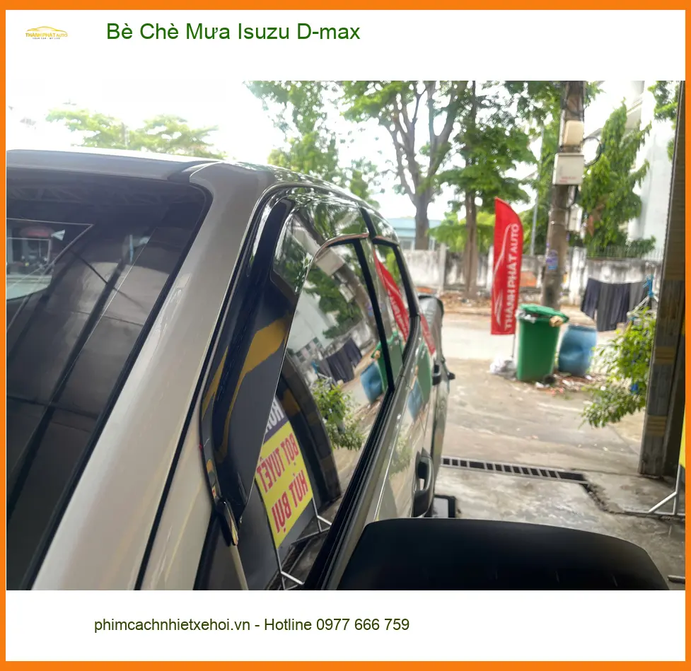 Anh Minh lắp Bè Chè Mưa Isuzu D-max Quận 12 uy tín, giá tốt ảnh thực tế 2