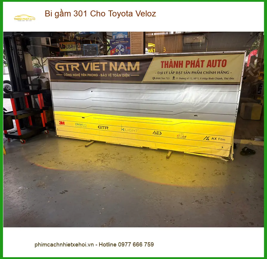 Anh Khải độ bi gầm 301 cho Toyota Veloz ở Phú Nhuận để lái xe an toàn hơn ảnh thực tế 2
