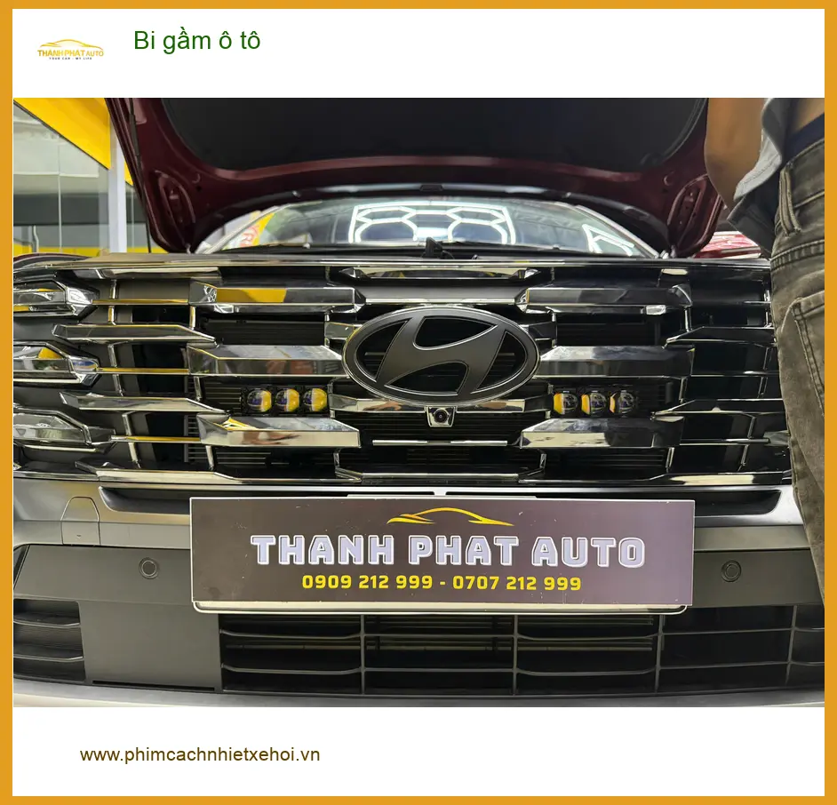 Anh Sơn độ bi gầm ô tô Toyota Vios tại Quận 3 để cải thiện tầm nhìn khi lái đêm