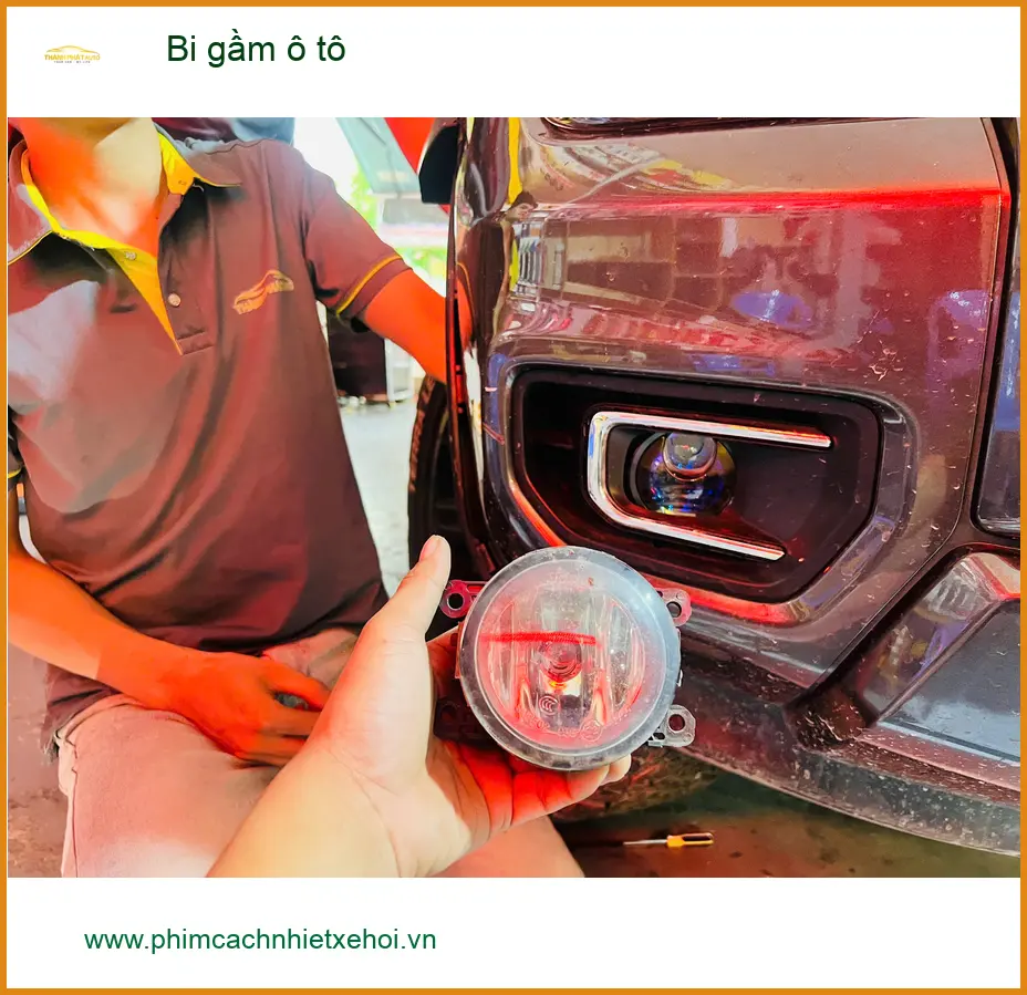 Anh Lâm độ bi gầm Honda CR-V cải thiện ánh sáng khi đi đêm Củ Chi