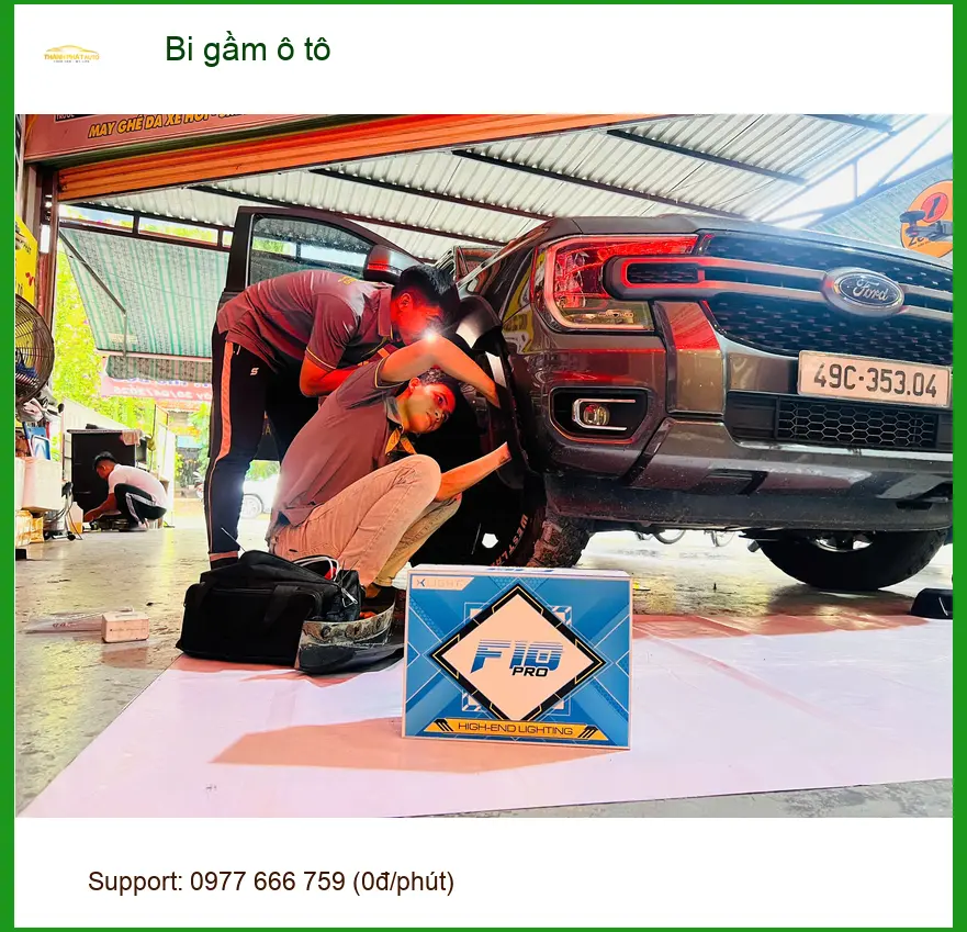Anh Lâm độ bi gầm Honda CR-V cải thiện ánh sáng khi đi đêm Củ Chi ảnh thực tế 3