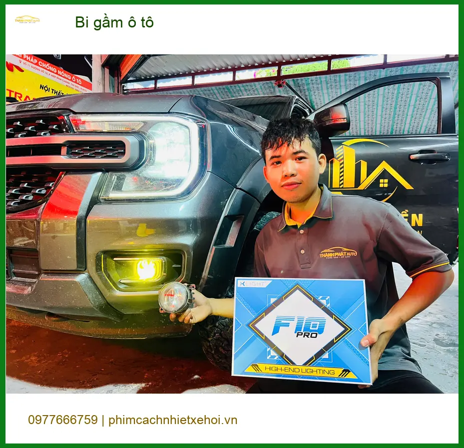 Anh Dũng nâng cấp bi gầm ô tô Toyota Fortuner ở Quận 9 đi phượt tối ảnh thực tế 3