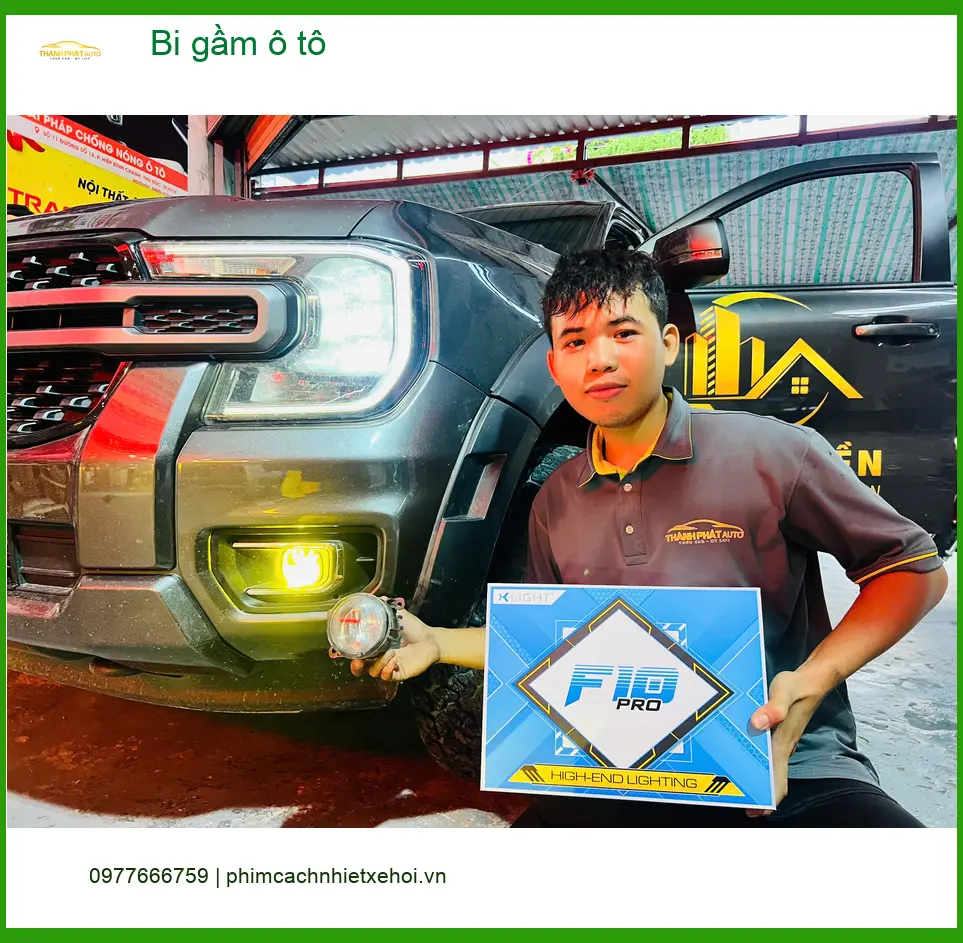 Anh Bách độ bi gầm ô tô cho Mazda CX-5 vì đèn zin yếu tại Quận 12 ảnh thực tế 4