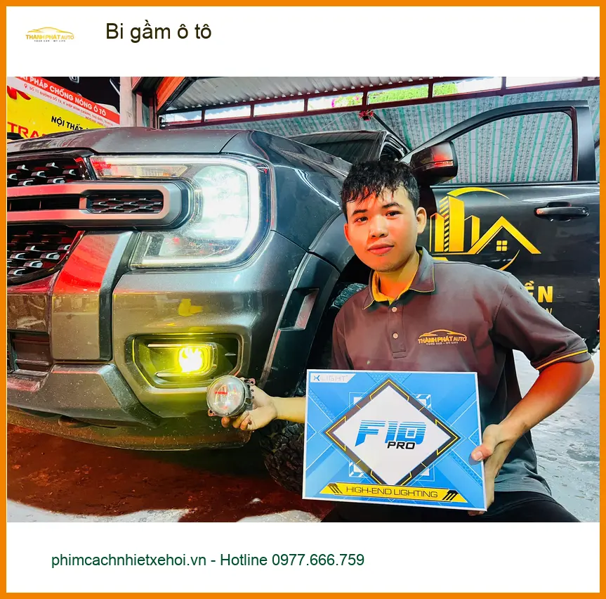 Anh Huy nâng cấp bi gầm ô tô cho Honda CRV tại Cần Giờ đi đường tối ảnh thực tế 4