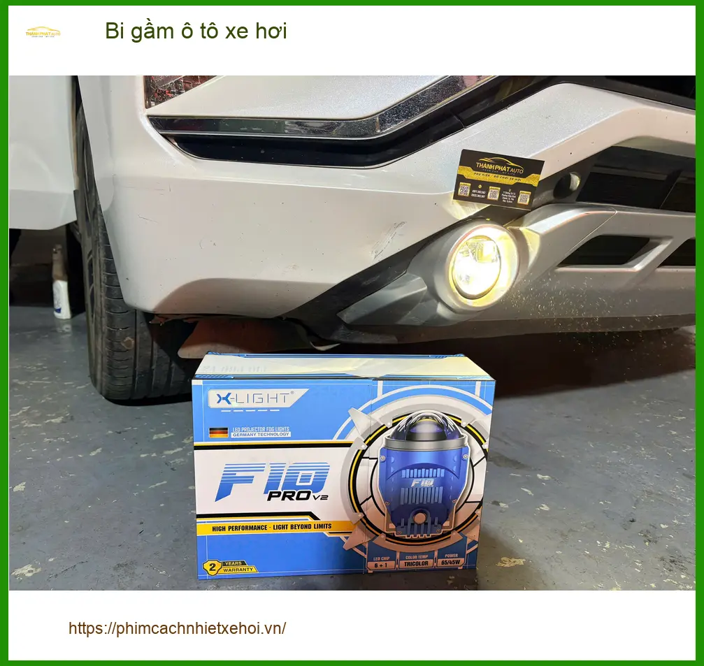 Anh An độ bi gầm ô tô cho Mazda CX-5 vì đèn zin yếu khi về khuya ở Nhà Bè