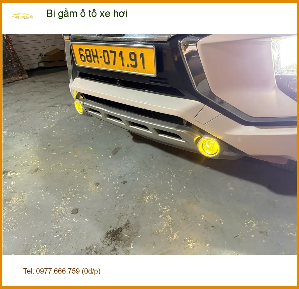 Anh Quý độ bi gầm ô tô Mazda 3 tại Quận Phú Nhuận cần ánh sáng tốt hơn khi di chuyển xa ảnh thực tế 2