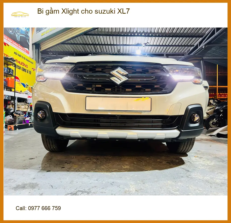 Anh Dũng lắp bi gầm Xlight cho Suzuki XL7 Quận 2 vì đèn zin yếu ảnh thực tế 3